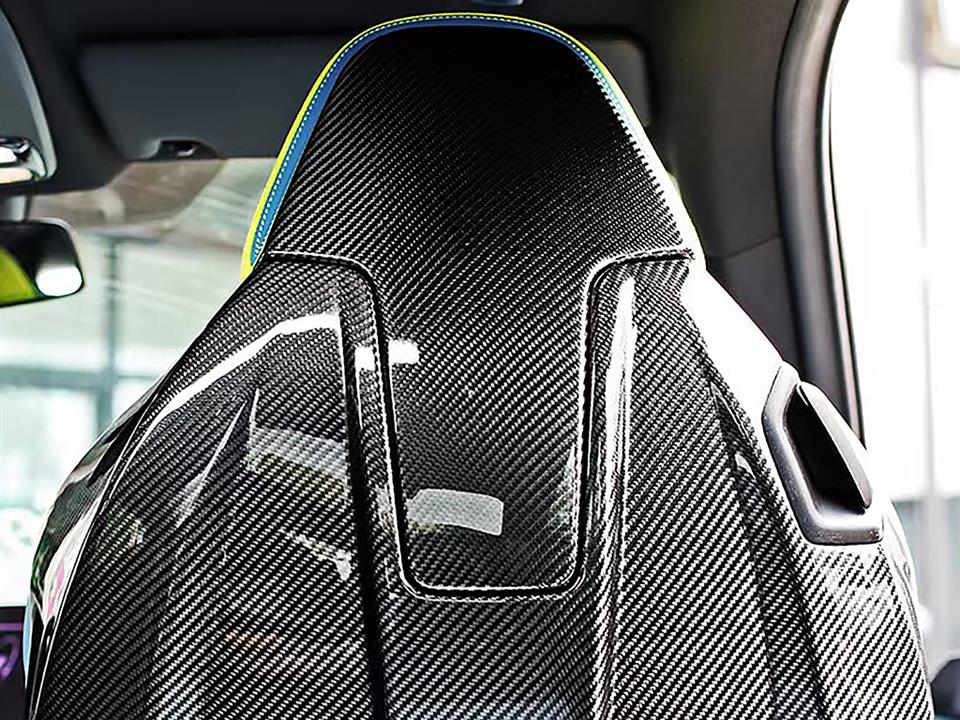 BMW G22 4-Series with a set of RW Carbon Fiber Seat Backs