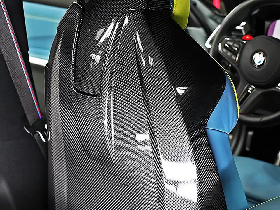 BMW G42 2-Series installs a set of RW Carbon Fiber Seat Backs