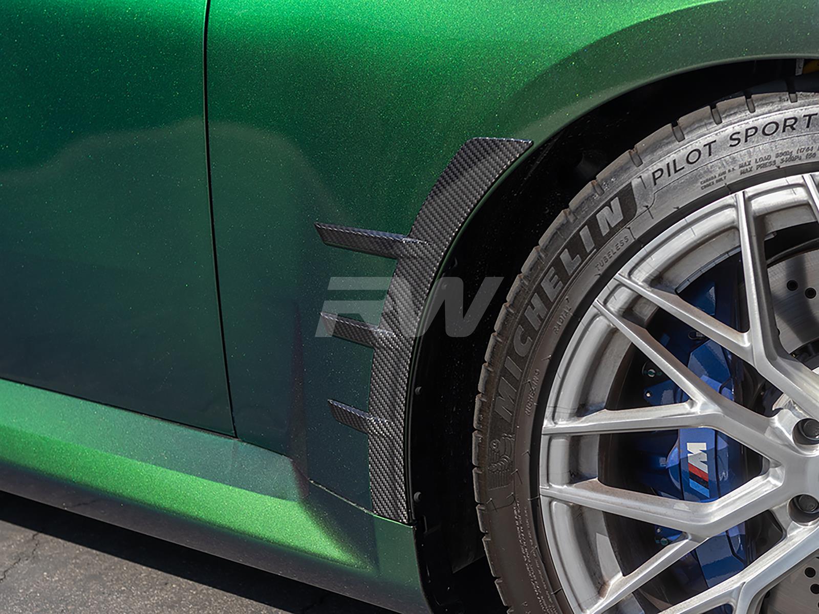 BMW G87 M2 Carbon Fiber Rear Arch Trims
