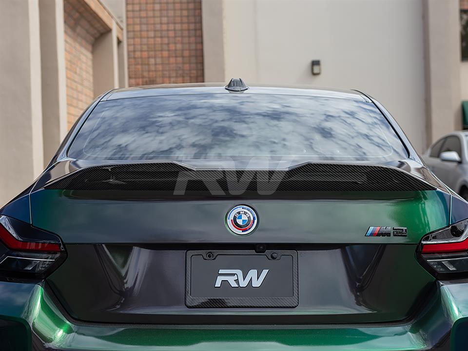 BMW G87 G42 Performance Carbon Fiber Trunk Spoiler