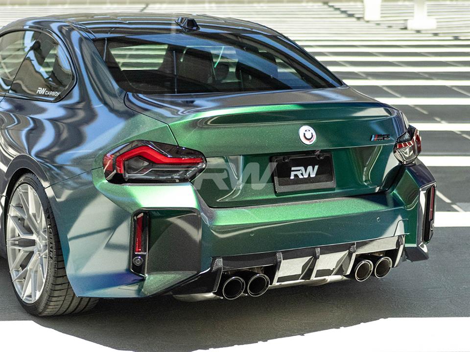 BMW G87 M2 Performance Style Carbon Fiber Diffuser