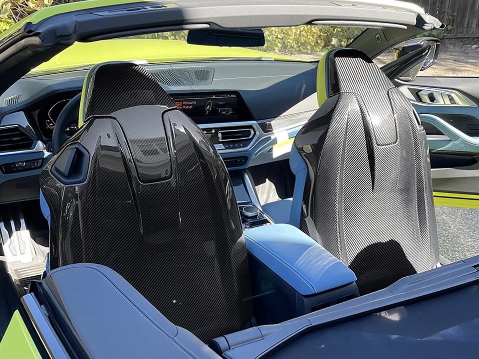 BMW G80 M3 gets a new set of RW Carbon Fiber Seat Backs