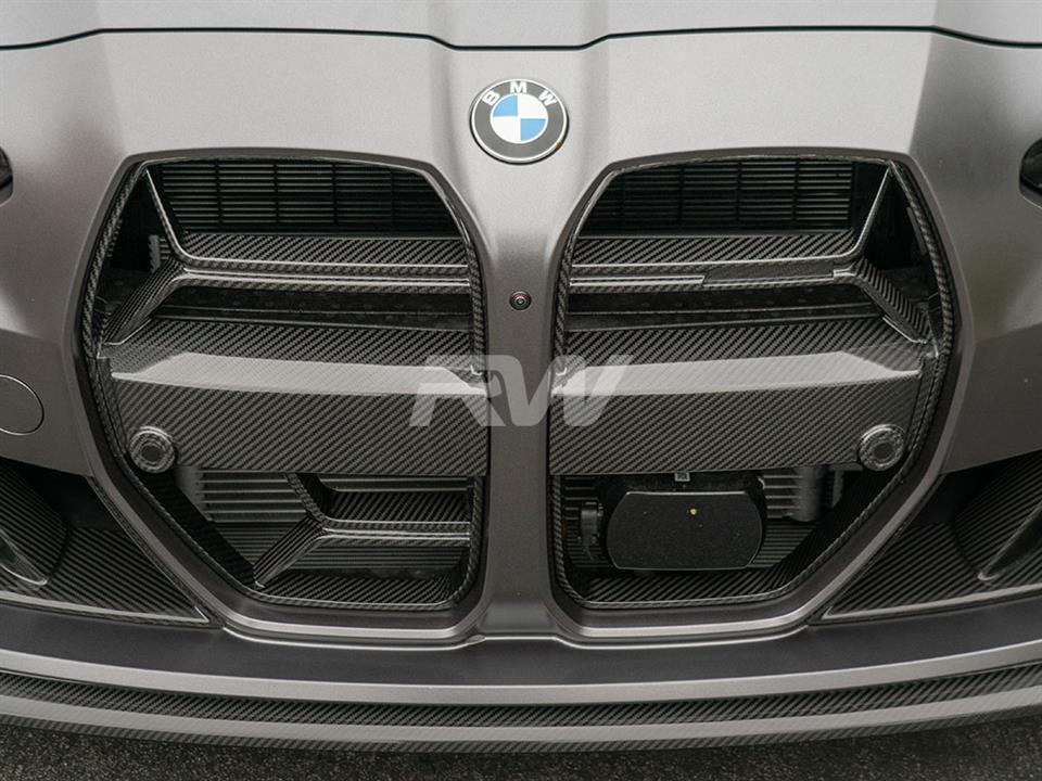 BMW G8X M3 and M4 CSL Style Carbon Fiber Grille