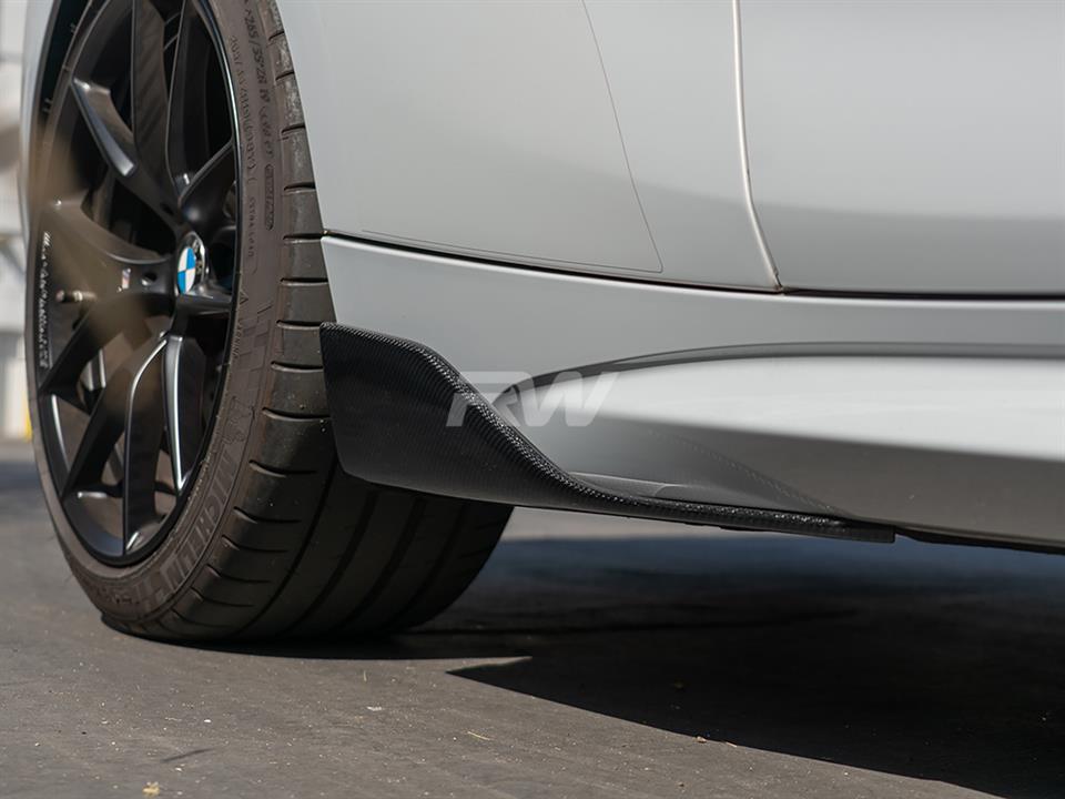 BMW F87 M2 Carbon Fiber Side Skirt Winglets