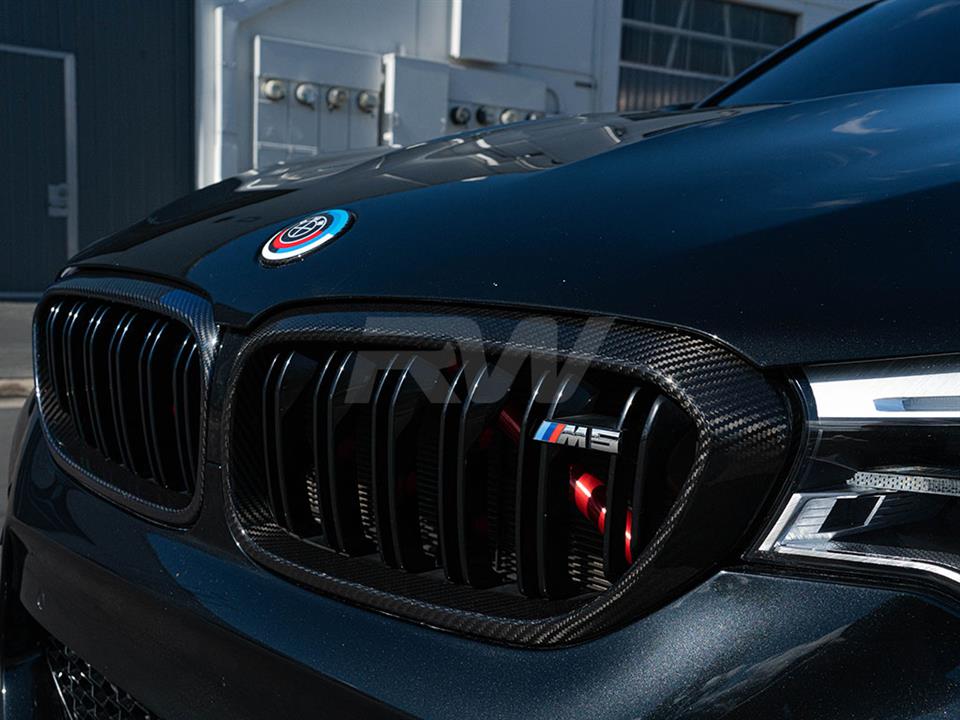 BMW F90 M5 Carbon Fiber Grille Surrounds