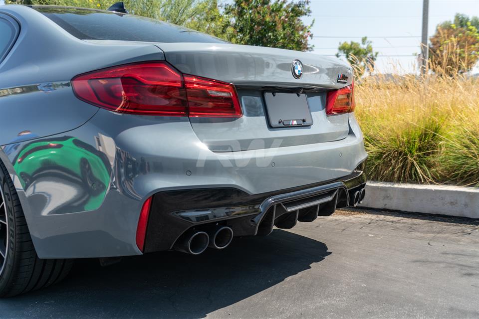 BMW F90 M5 upgrades to our Performance Style CF Diffuser