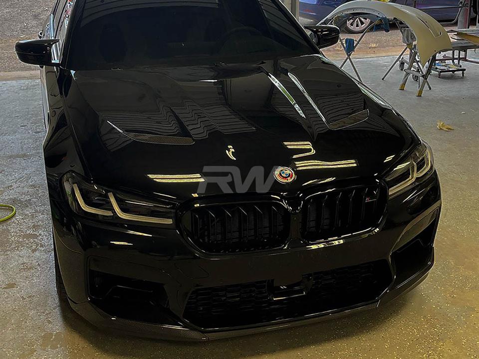 BMW G30 and F90 M5 CS Style Aluminum Hood from RW