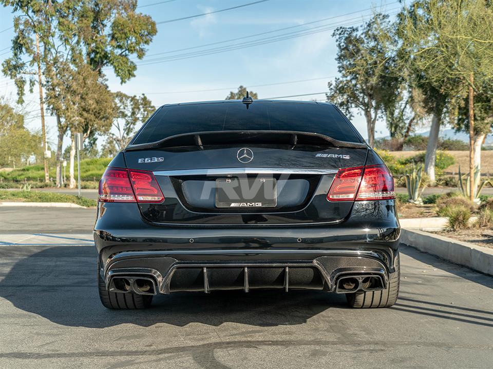 Mercedes W212 E63 Facelift BRS Style CF Diffuser