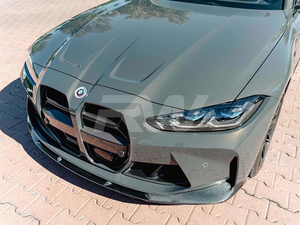 BMW G8X M3 and M4 has a new 3D Style Full Carbon Fiber Front Lip