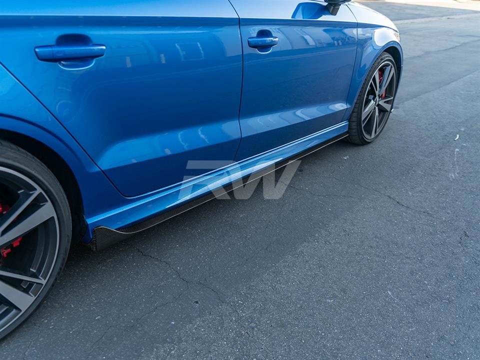 Audi A3 8V Side skirt extensions