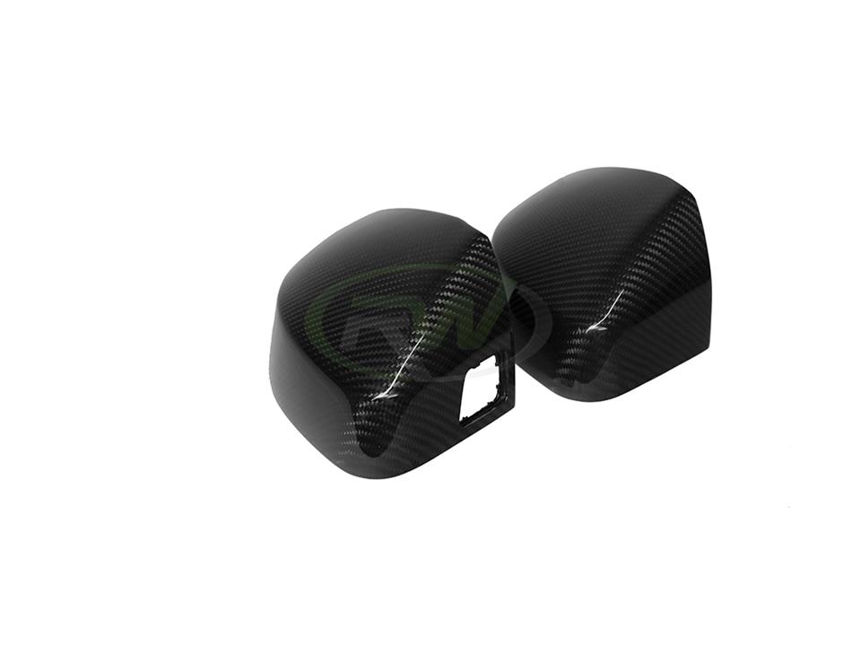 R8 4S Carbon Fiber Mirror Cap Replacements