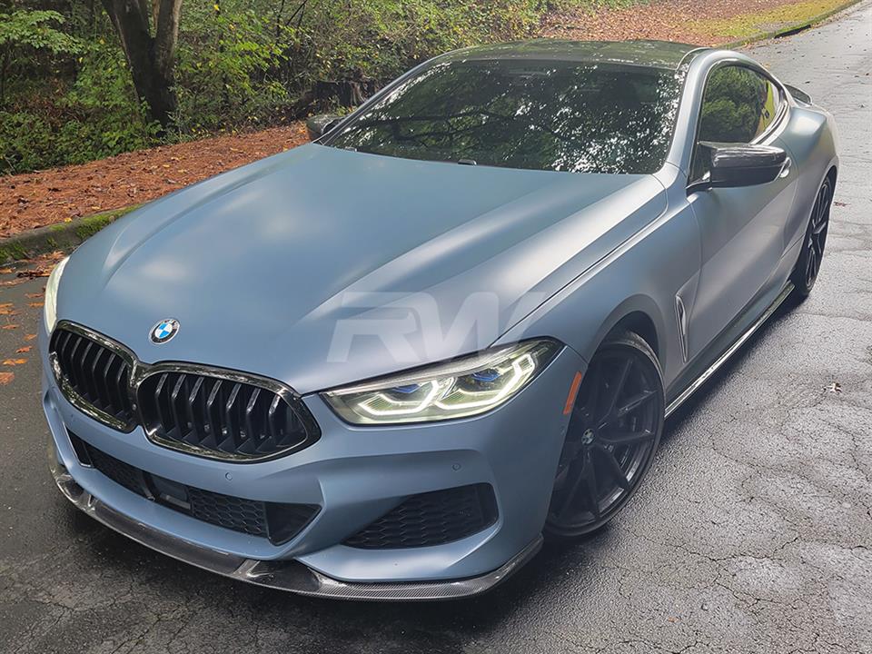 BMW G14 G15 M850i receives a 3D Style Carbon Fiber Front Lip