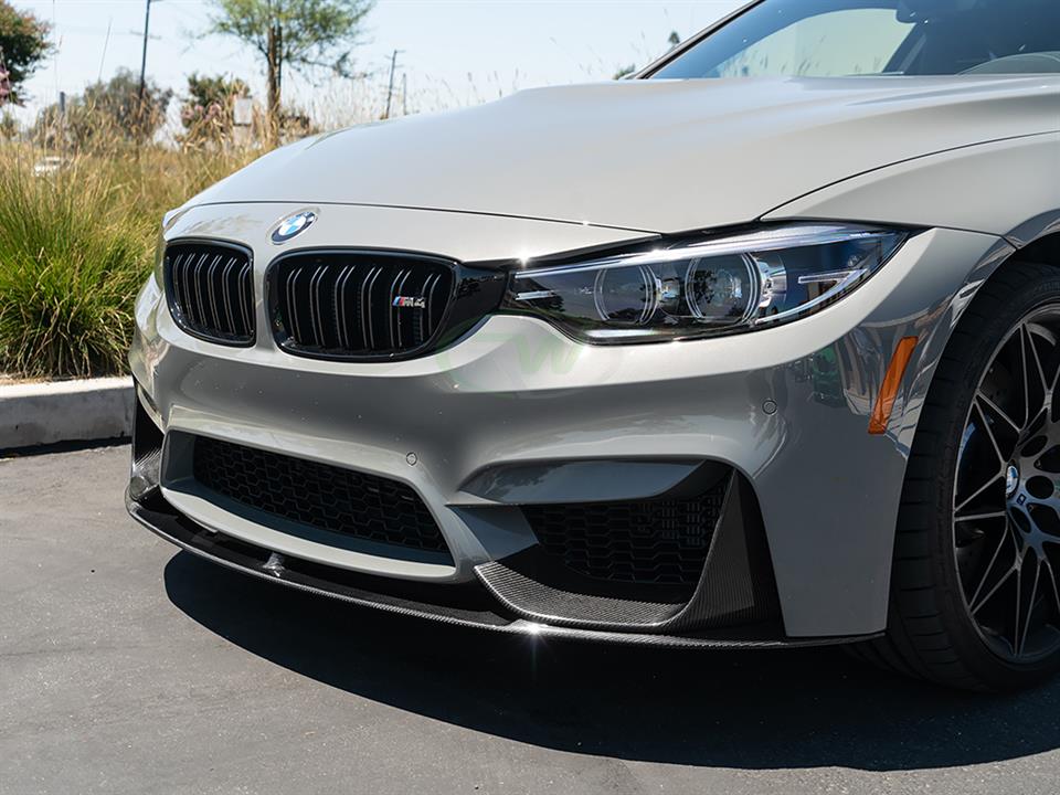 BMW M3 M4 Performance Style CF front lip from RW Carbon