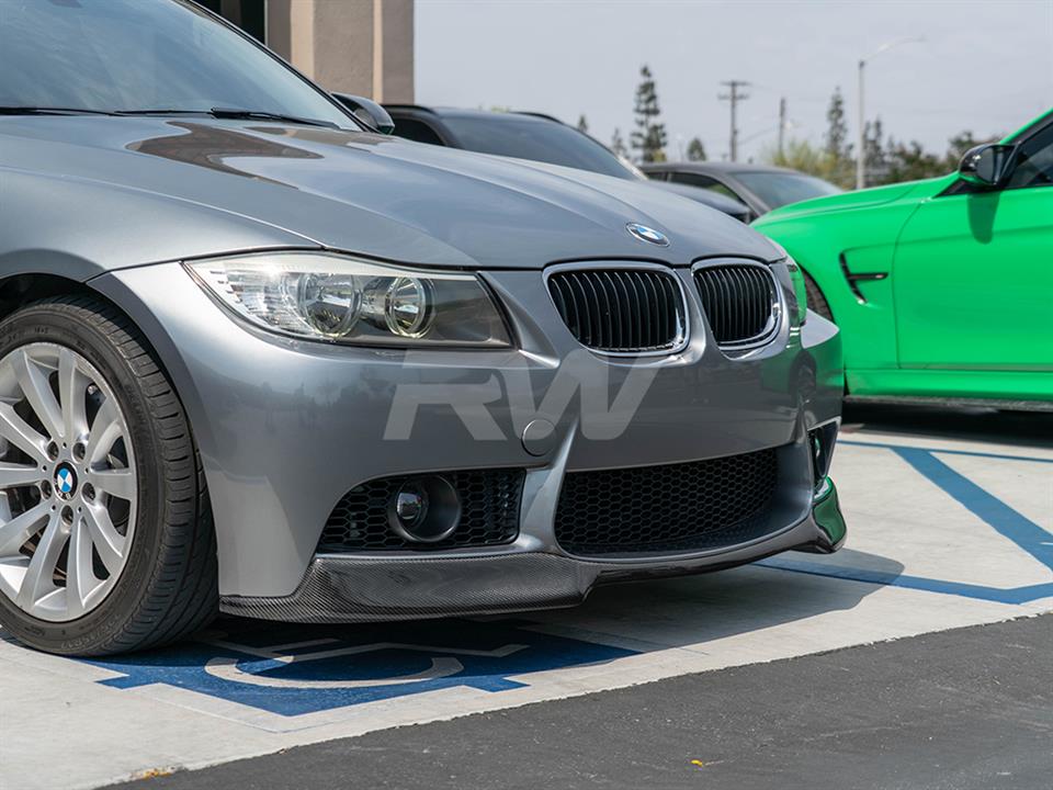 BMW E90/E91/E92/E93 Carbon Fiber Lip for M3 style front bumper