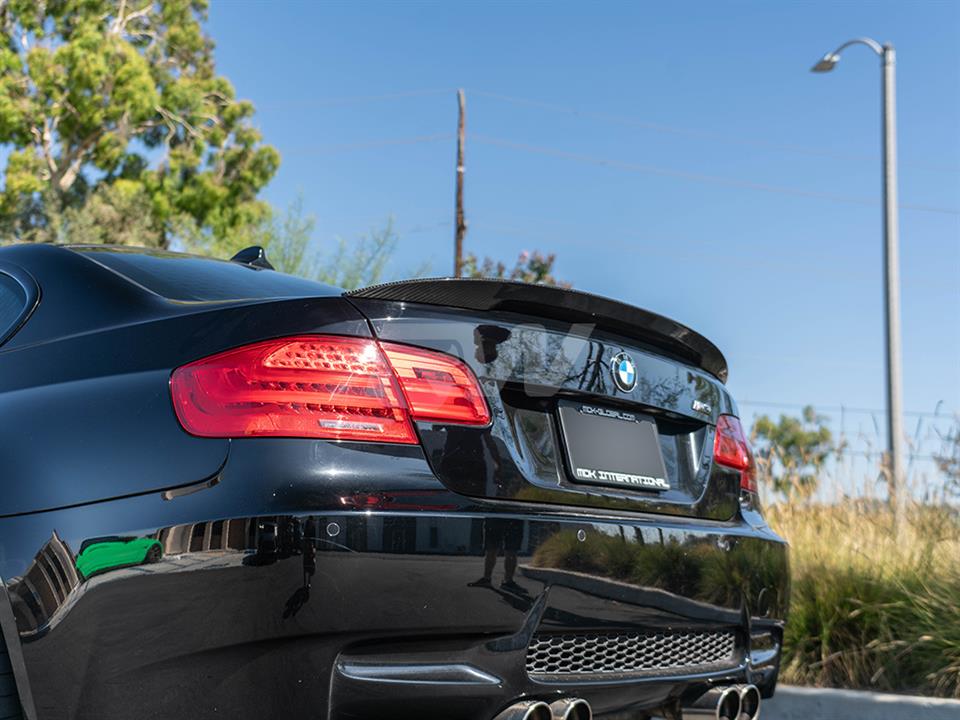 BMW E92 Carbon Fiber Perf. Style Trunk Spoiler