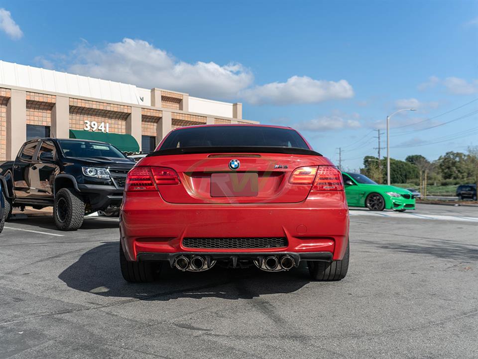 BMW E93 M3 Arkym Style Carbon Fiber Diffuser from RW