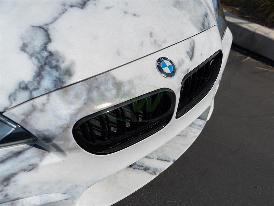 BMW F13 M6 gets a set of RW Gloss Black Grilles