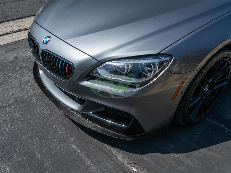 BMW F06 650i M Sport gets a new RWS Carbon Fiber Front Lip
