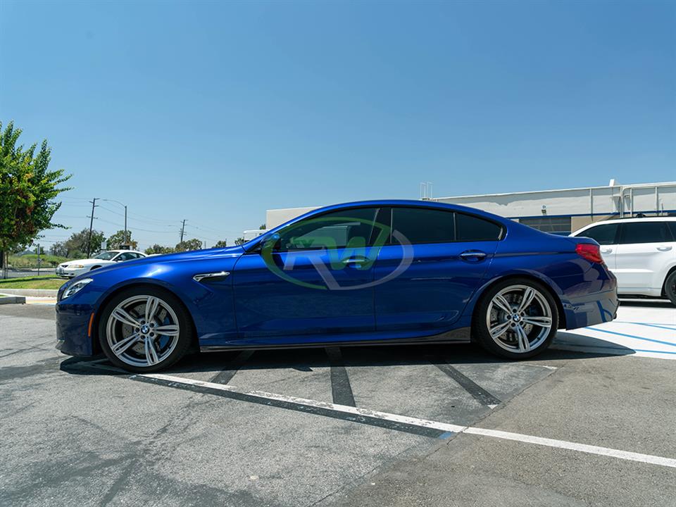 3d style cf side skirts on blue gran coupe M6 F06