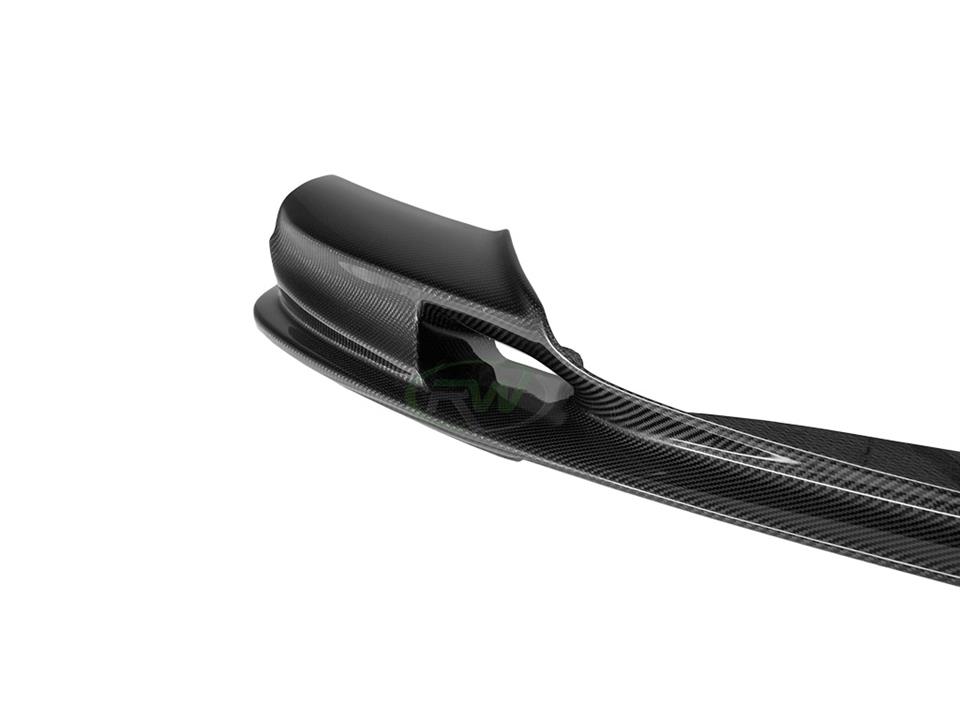 BMW F10 M5 3D Style Carbon Fiber Front Lip Spoiler