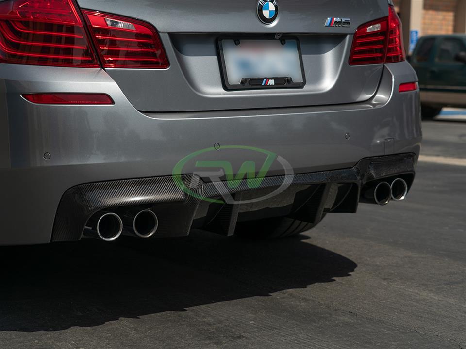 BMW F10 M5 DTM Carbon Fiber Rear Diffuser