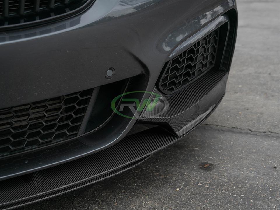 BMW F22 M240i Performance Style Carbon Fiber Front Lip