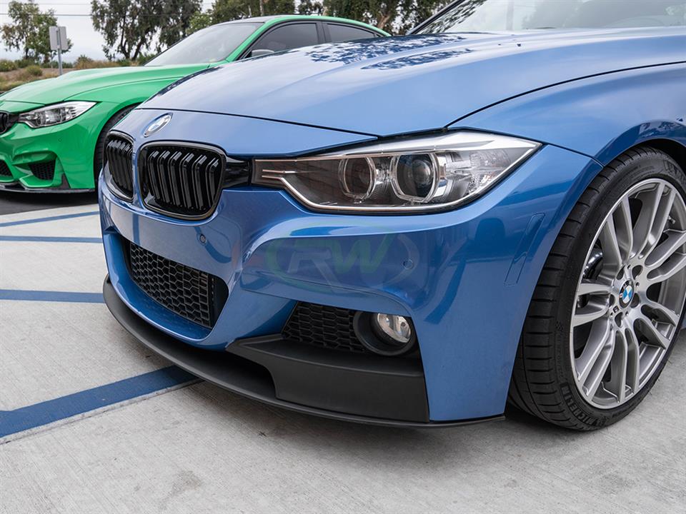 BMW F30 340i and a new Performance Style Front Lip Spoiler