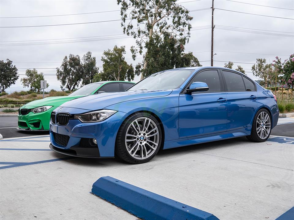 BMW F30 340i and a new Performance Style Front Lip Spoiler