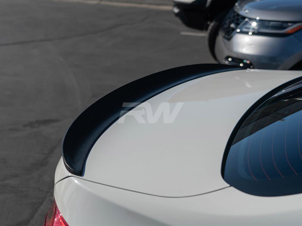 BMW F30 Performance Style Carbon Fiber Trunk Spoiler