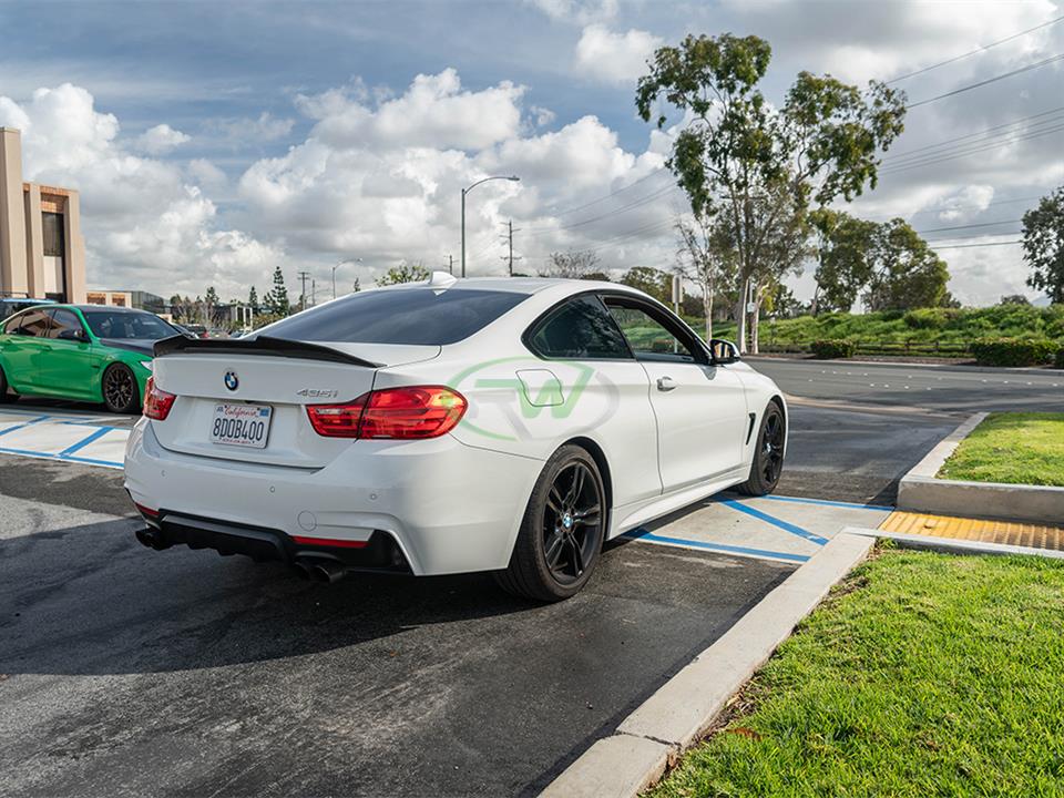 BMW F32 GTX Carbon Fiber Trunk Spoiler 428i, 430i, 435i, 440i
