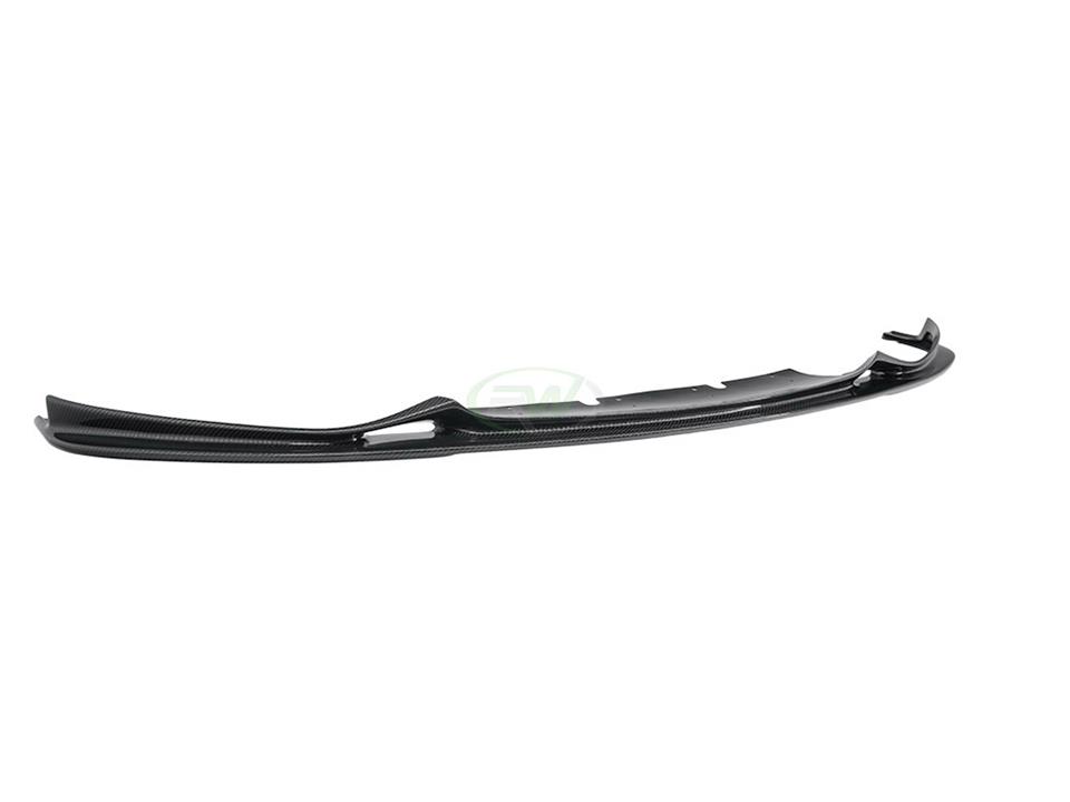 rw carbon fiber bmw f32 f33 f36 4series 428i 435i 440i m sport 3d style cf front lip spoiler