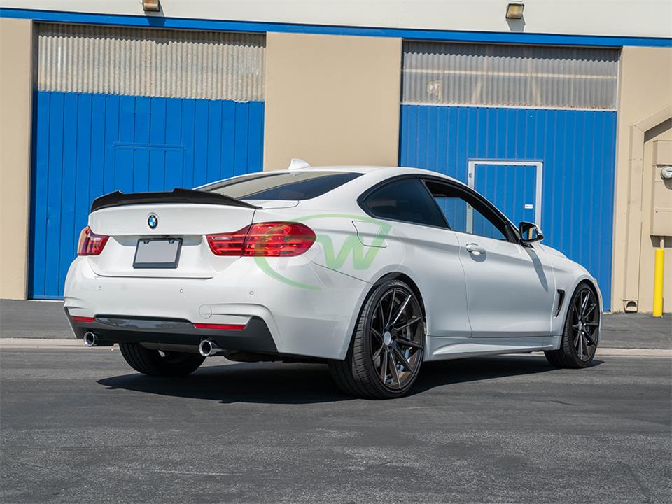 BMW F32 GTX Carbon Fiber Trunk Spoiler 428i, 430i, 435i, 440i
