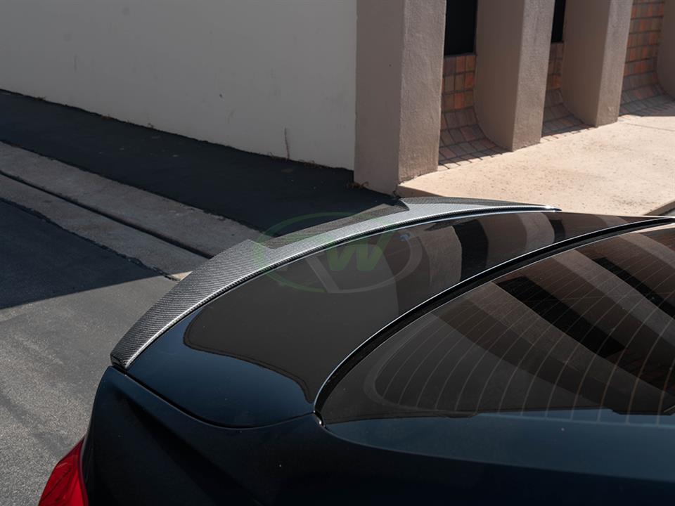 BMW F32 428i gets a new M4 Style Carbon Fiber Trunk Spoiler