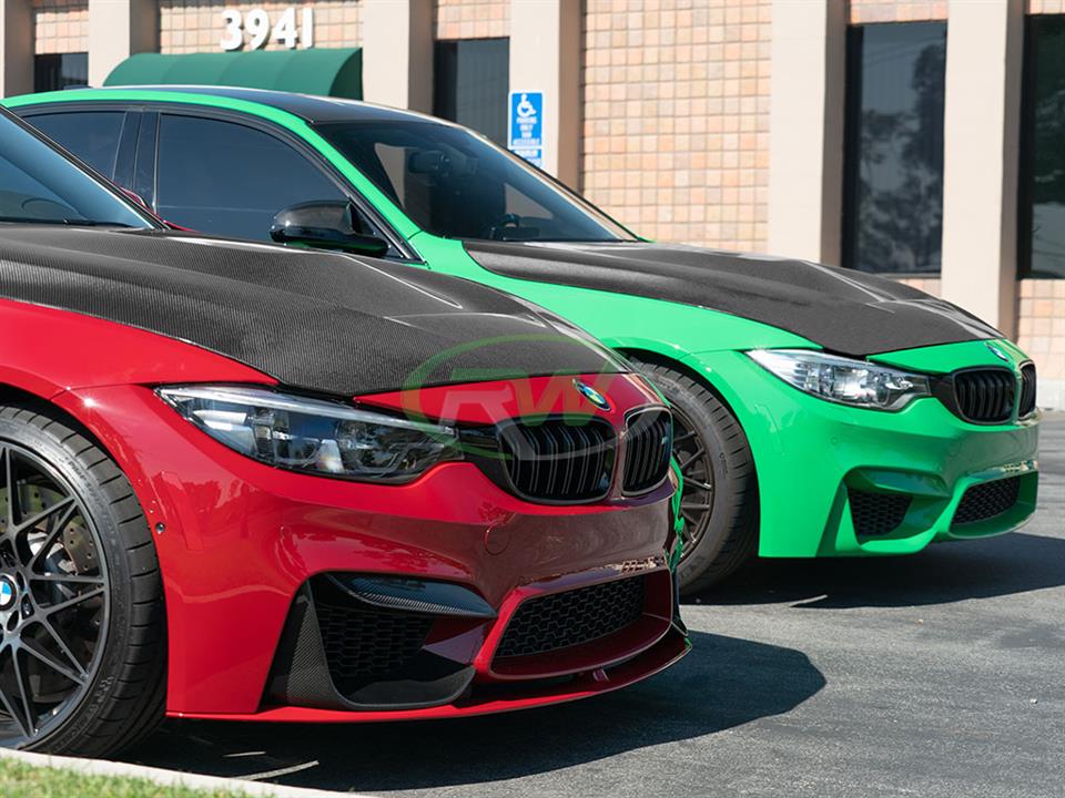 AERO Heckflügel M4 GTS Design mit TÜV Carbon für BMW 1M M2 M3 M4 F80 F82 F87