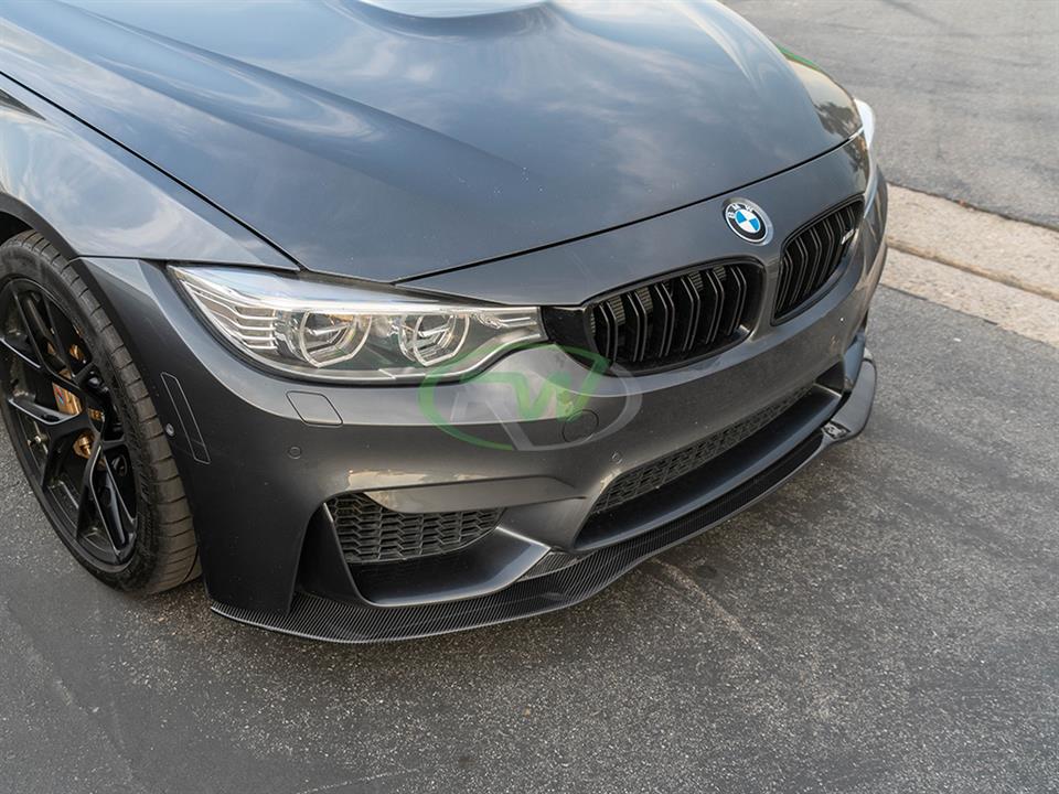 grey f80 with carbon fiber front lip
