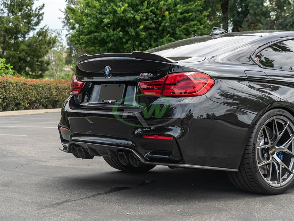 BMW F82 M4 gets an RW 3D Style Carbon Fiber Diffuser