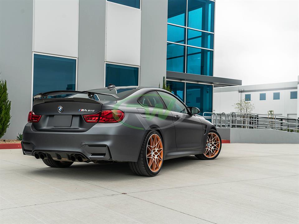 BMW F82 M4 GTS receives an RWS Carbon Fiber Trunk Spoiler