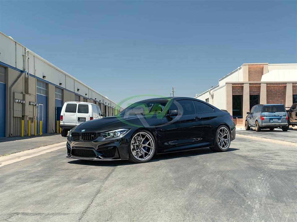 BMW F82 F83 M4 receive a set of our Carbon Fiber Side Skirt Extensions