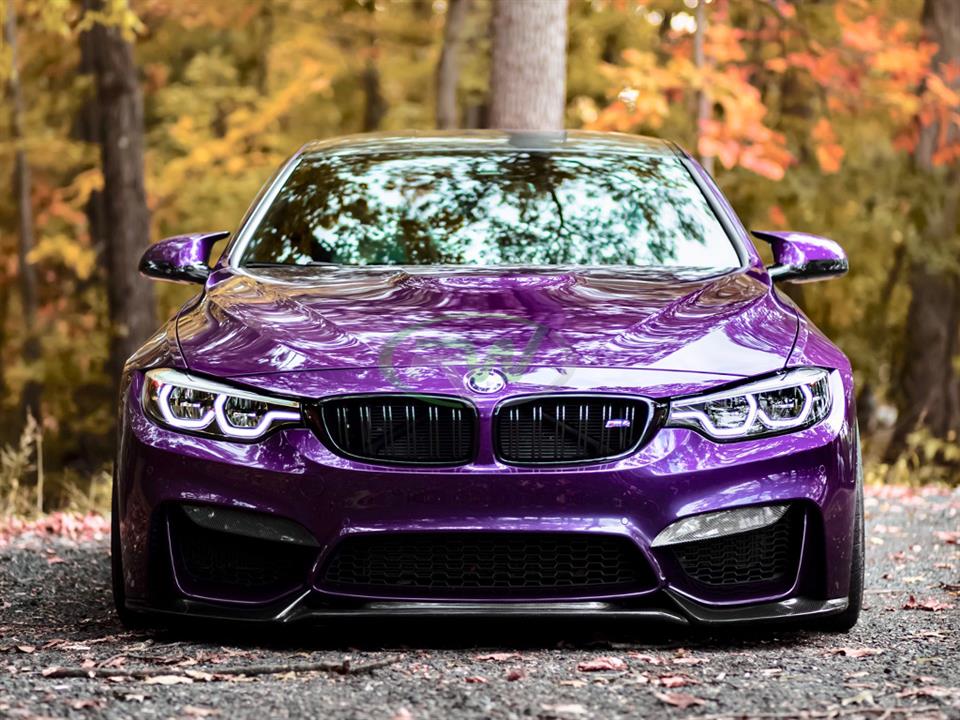 BMW F82 M4 gets a Varis Style Carbon Fiber Front Lip from RW