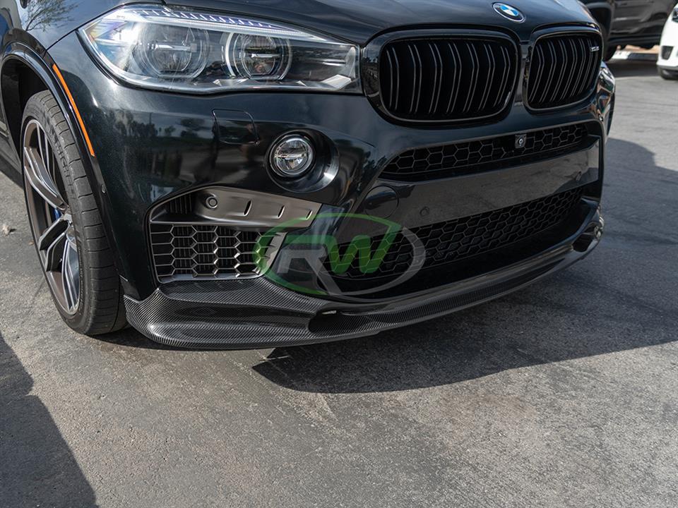 Upgrade your BMW F85 X5M F86 X6M with our 3D Style Carbon Fiber Lip