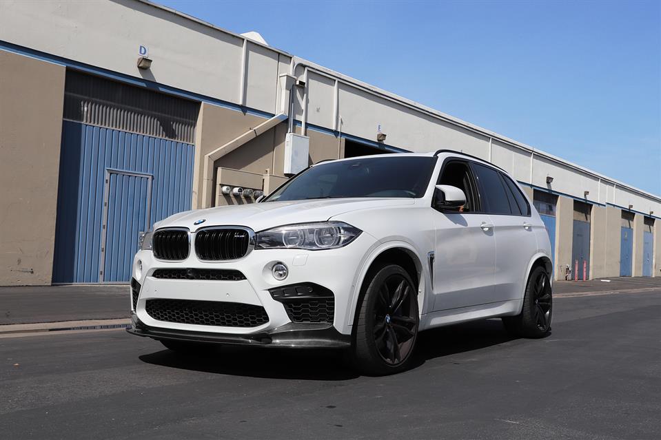 BMW F85 X5M/F86 X6M 3D Style Carbon Fiber Lip