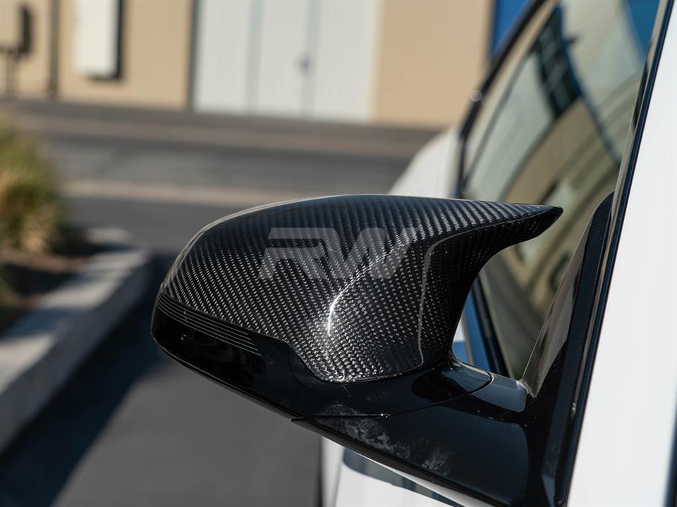 BMW F87 M2 Carbon Fiber Mirror Replacements from RW