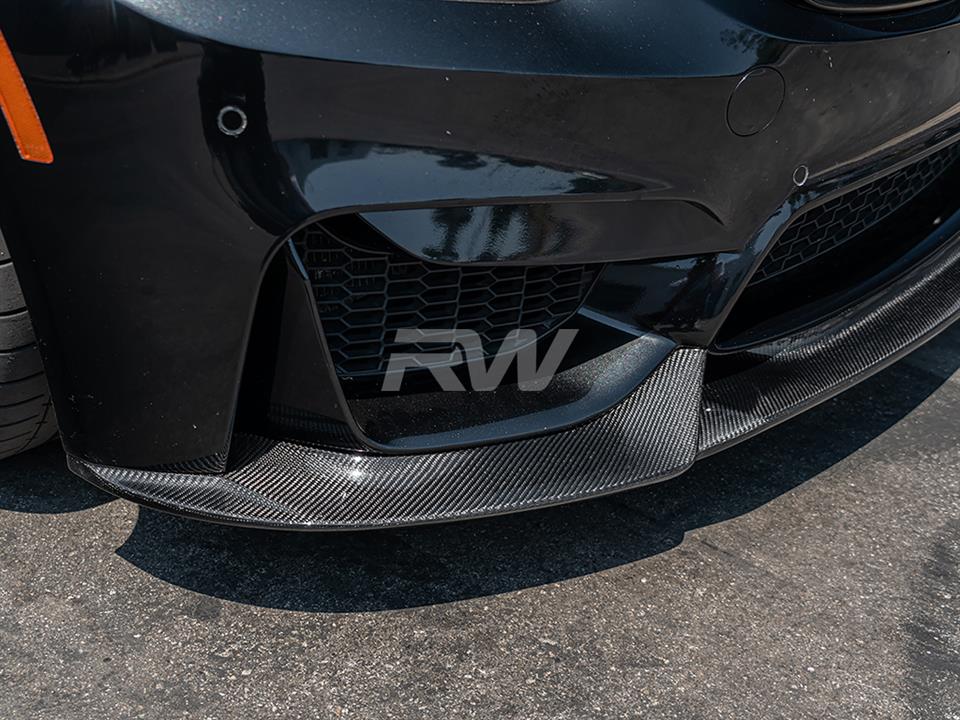 BMW F82 M4 gets hooked up with a Varis Style Carbon Fiber Front Lip