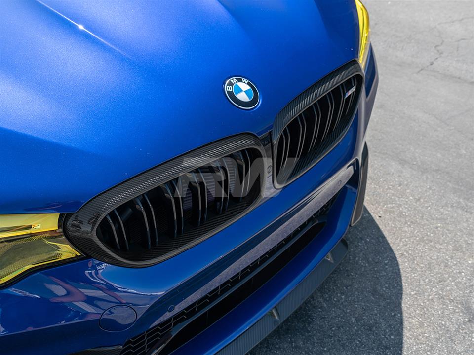 bmw f90 cf grilles from rw carbon