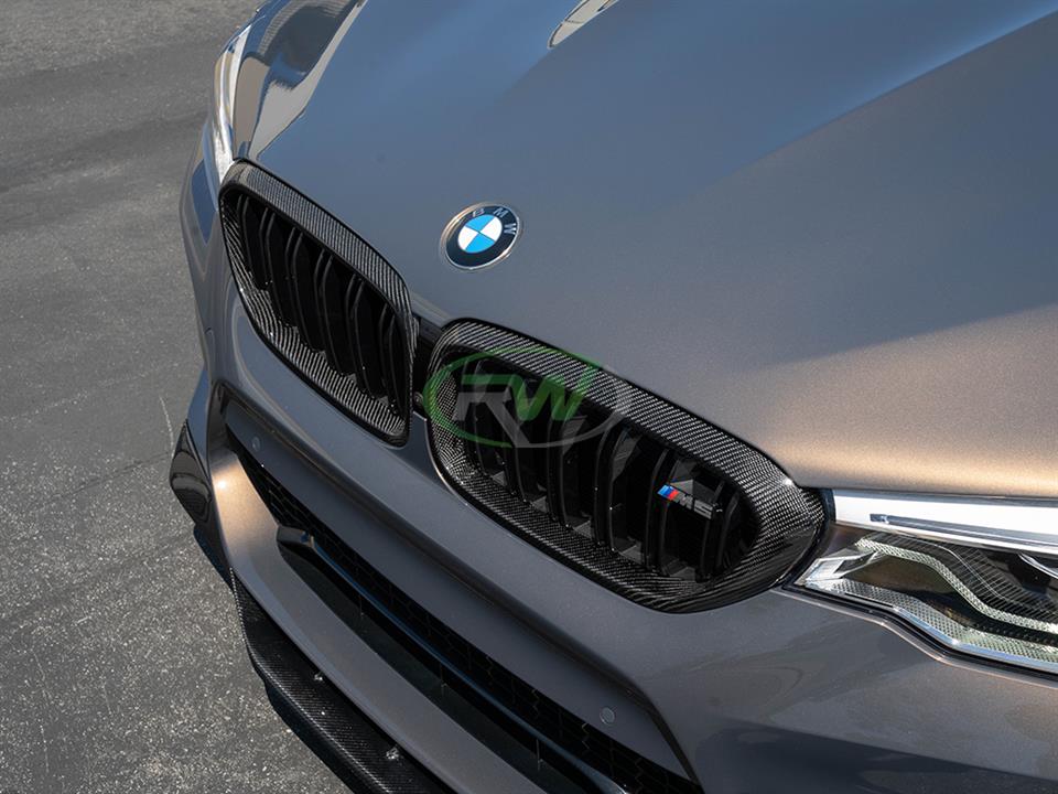 BMW F90 M5 Carbon Fiber Grille Surrounds