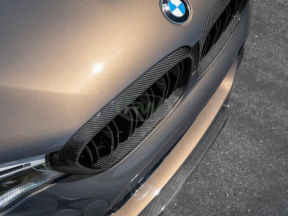 BMW F90 M5 Carbon Fiber Grille Surrounds