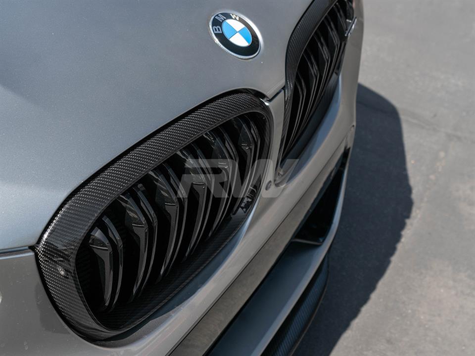 BMW F97 X3M F98 X4M Carbon Fiber Grille Surrounds
