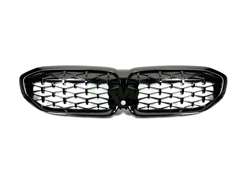 BMW G20 330i and M340i Gloss Black Front Grilles