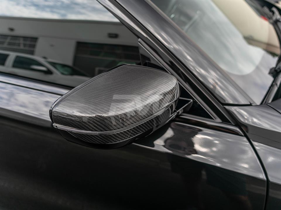 BMW G16 M850i Carbon Fiber Mirror Caps