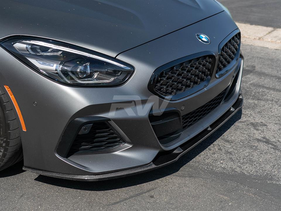 bmw g29 z4 cf front lip from rw carbon